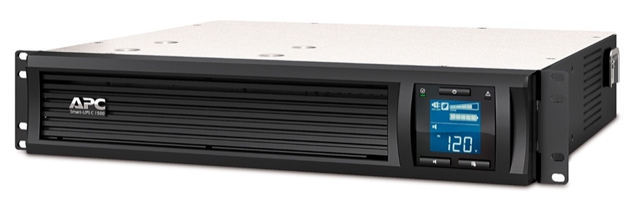 APC Smart-UPS C 1500VA Rack 2U SmartConnect (SMC1500I-2UC) tampak depan