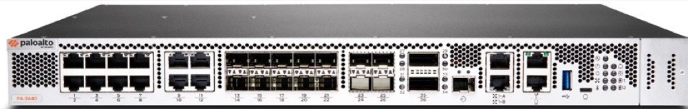 Palo Alto Networks PA-3440 tampak depan